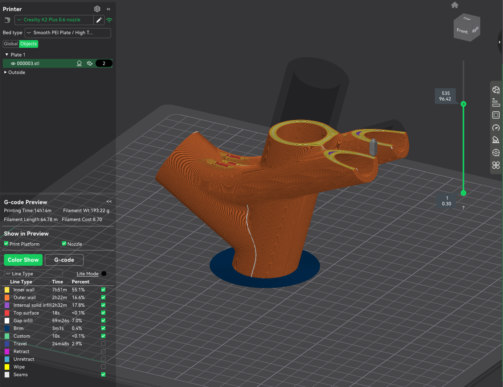 Prototype bike frame