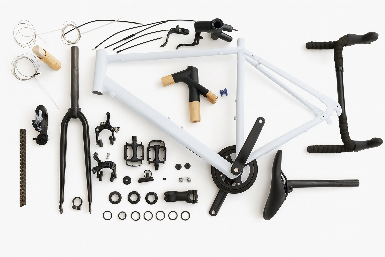 Prototype bike frame