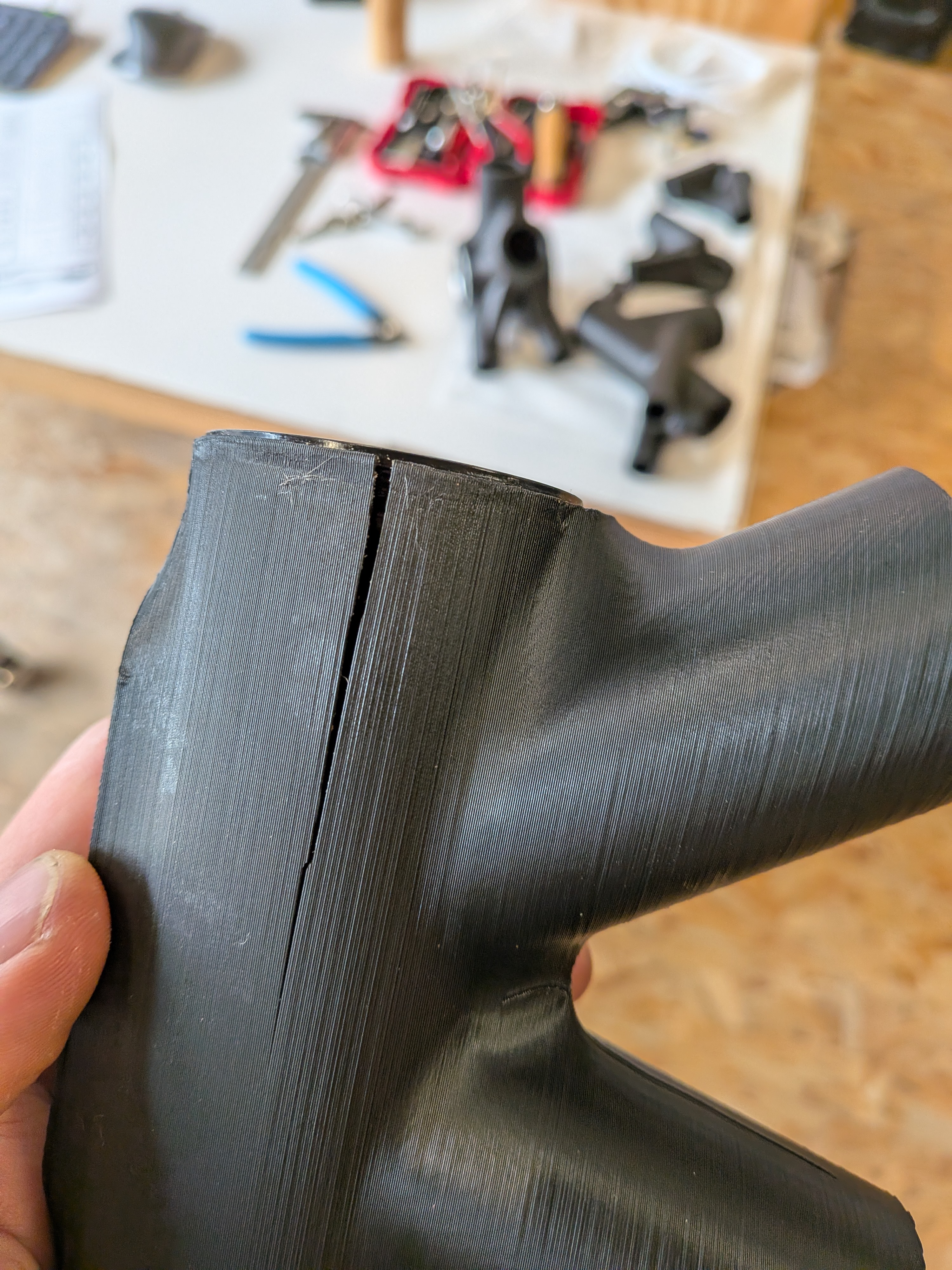 Prototype bike frame