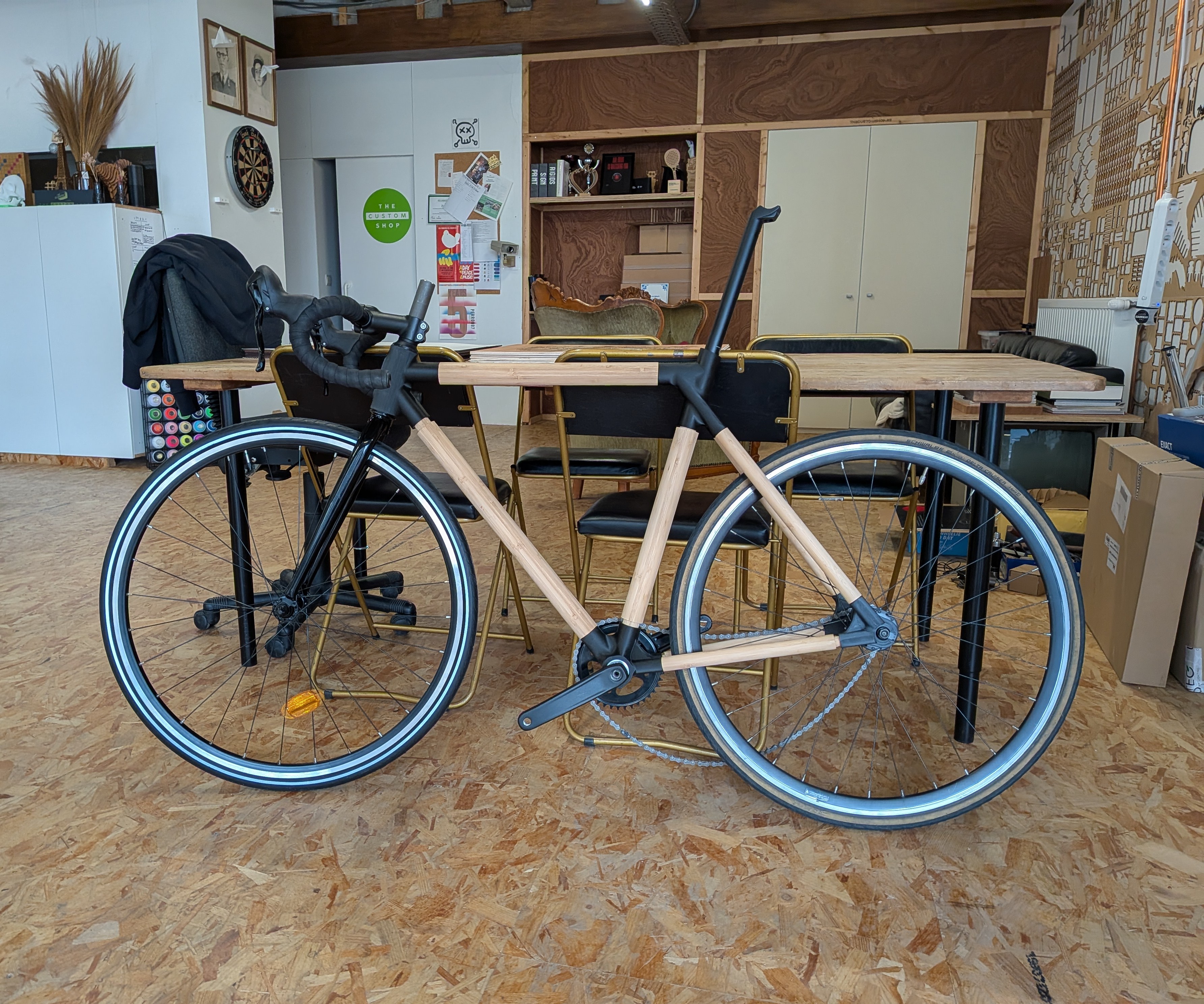 Prototype bike frame