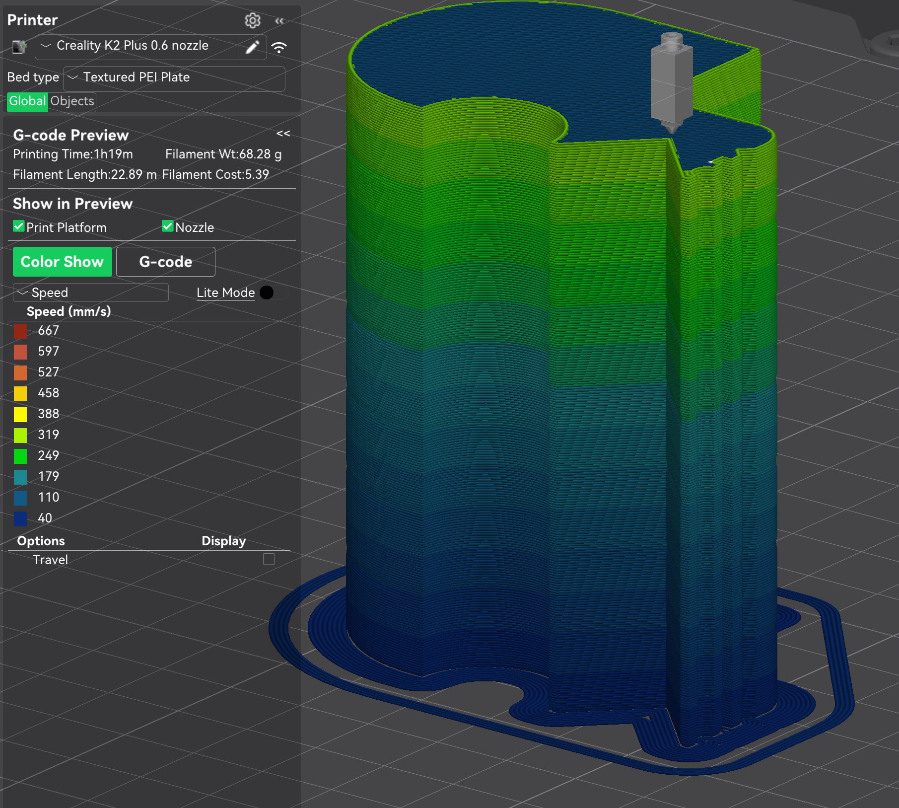 Prototype bike frame