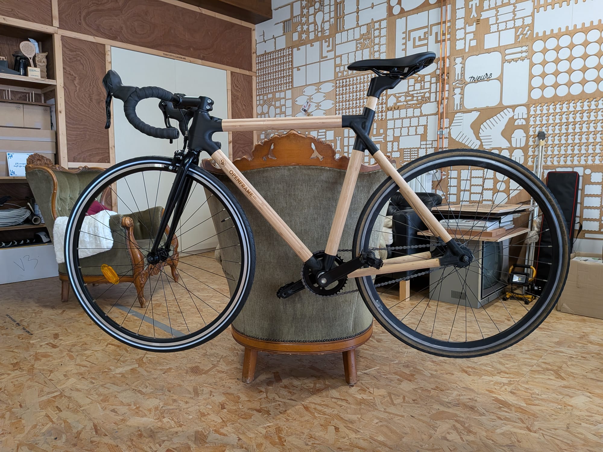 Prototype bike frame